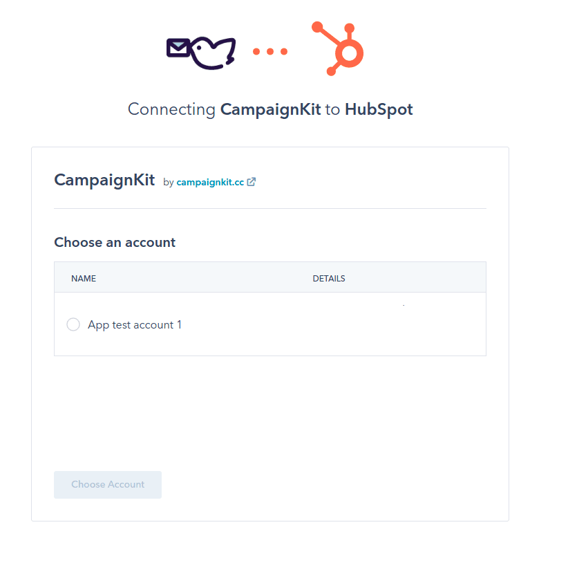 Grant access to your HubSpot Account